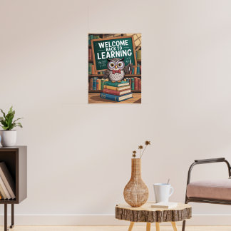 Lärare Back to school Poster. Poster