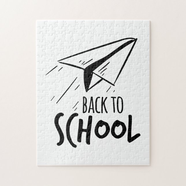 Lärare Back to school Pussel (Vertikal)