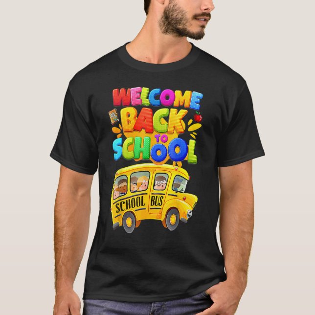 Lärare Back to school-säkerhetsbälten Alla Magic S T Shirt (Framsida)