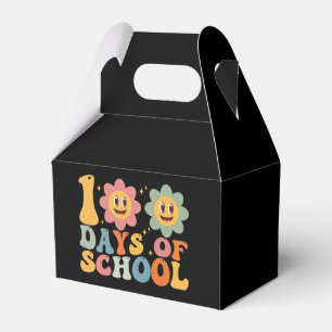 Lärare Barn Retro Groovy 100 dagar i skolan  Presentaskar