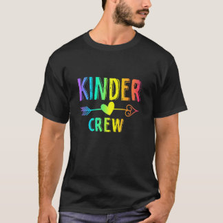 Lärare Barn Trädgård Nivå Team Kinder Back T Shirt