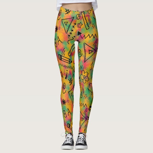 Lärare Ben Leggings (Framsida)