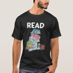 Lärare Bibliotek Read Bok Klubb Piggie Elephant Gr T Shirt