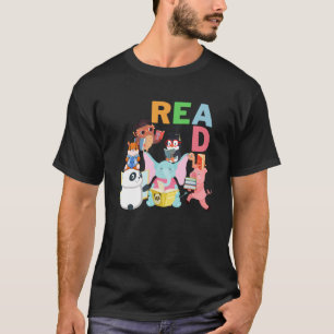 Lärare Bibliotek Read Bok Klubb Piggie Elephant Gr T Shirt