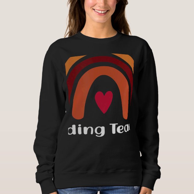 Lärare Boho regnbåge tillbaka till skolan uppskatt T Shirt (Framsida)