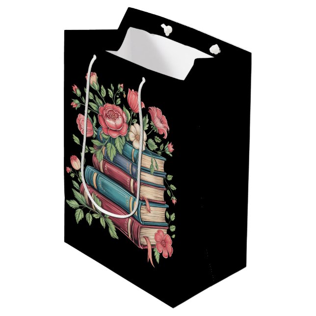 Lärare Bokälskare Tillbaka till skolan Vilda blomm (Framsidan Vinklad)
