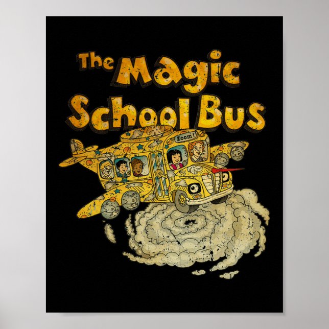 Lärare Byck Till Skolan Säkerhetsbälten Alla Magi  Poster (Framsidan)