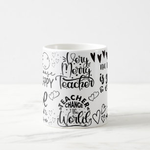lärare chans kaffemugg