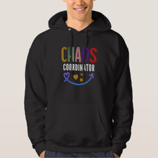 Lärare Chaos-samordnare Hoodie