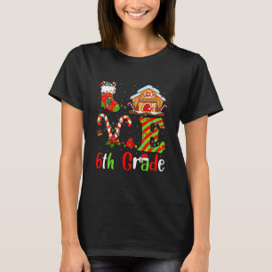 Lärare Christm för Ljuset i Kärlek 6e Klass T Shirt