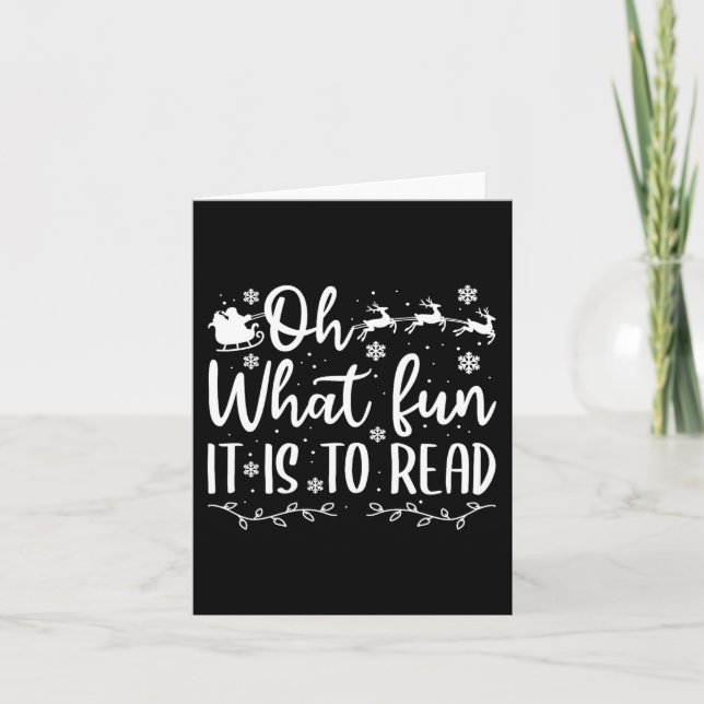 Lärare christmas att roligten läses kort (Framsida)