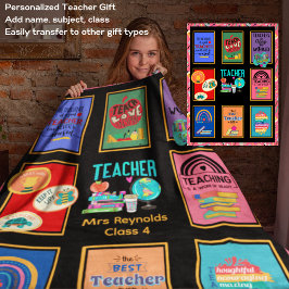 Lärare citerar bästa gåva som läggs till Namn tack