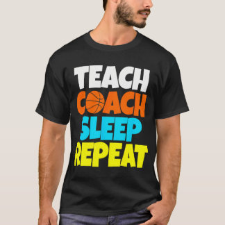 Lärare Coach Basketball Funny T Shirt