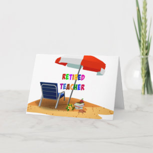 Lärare...Dags att slappna av... Kort
