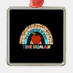 Lärare, det är en Bra dag för Teach Tini Human Julgransprydnad Metall