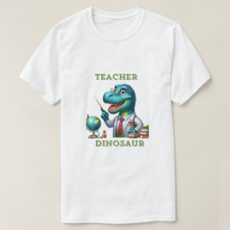 Lärare Dinosaur Dino T-rex T Shirt