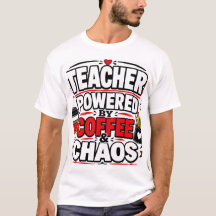 Lärare driven av kaffe och kaos