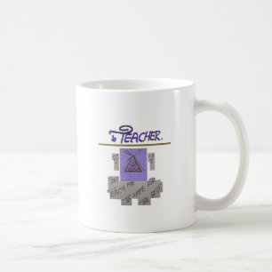 Lärare, du säger åt mig att hoppas på bästa konst kaffemugg
