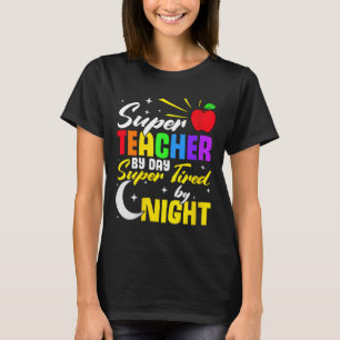 Lärare efter daglig Toppen som är tätt av nattlära T Shirt