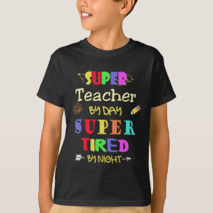 Lärare efter daglig Toppen som är tätt av nattliga T Shirt