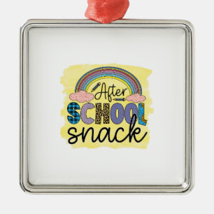 Lärare efter School Snack Julgransprydnad Metall