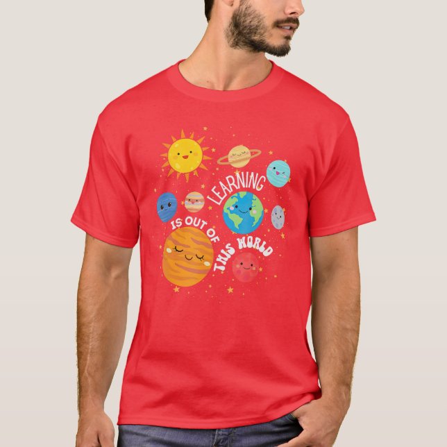 Lärare Elev 2 T Shirt (Framsida)