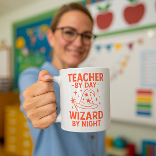 Lärare Empowerering Mugg; Lärare i magiker Kaffemugg