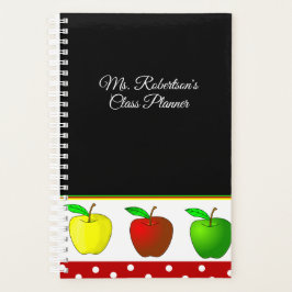 Lärare färglösa äpplen, daglig planering