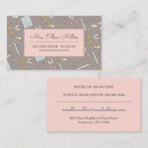 Lärare | Feminin Sketch Rosa/Taupe School