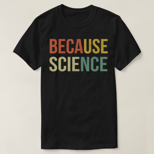 Lärare för biologi och fysik för Sci T Shirt (Design framsida)