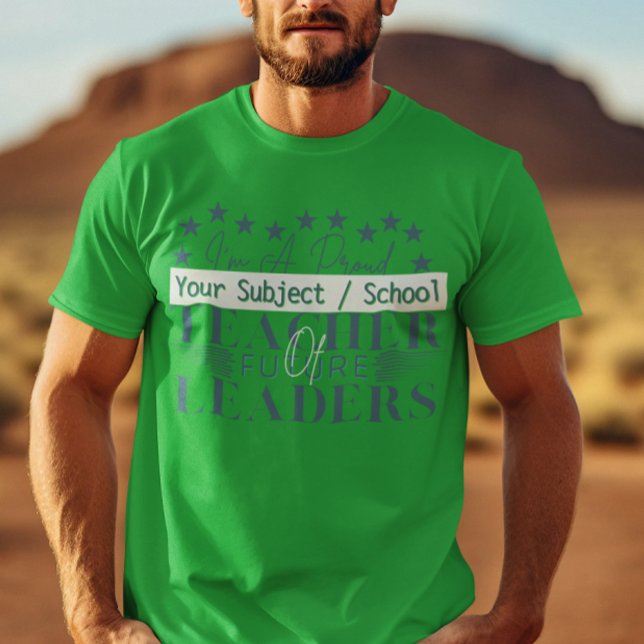 Lärare för framtida ledare - Undervisande personal T Shirt (Skapare uppladdad)