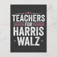 Lärare för Harris Walz 2024 Val Kamala Tim