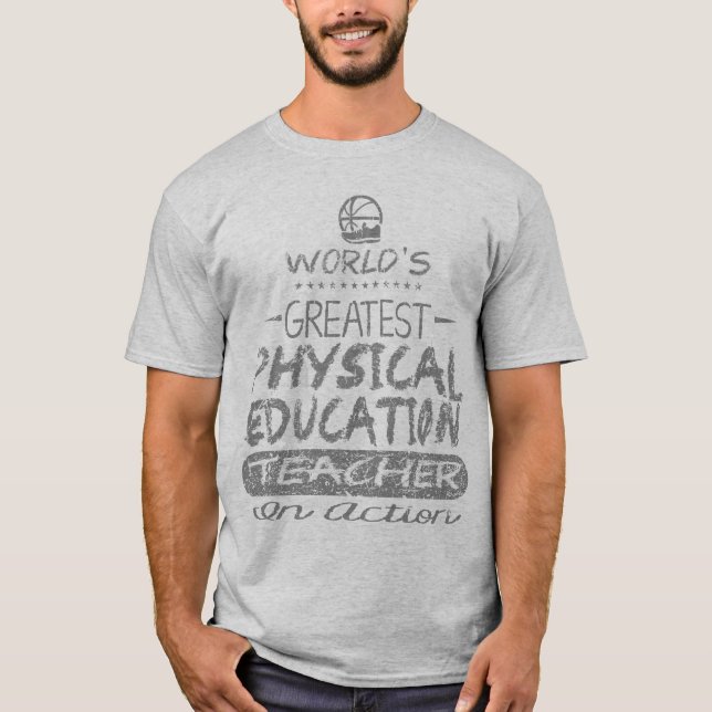 Lärare för PE för T Shirt (Framsida)