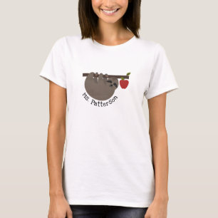 Lärare för SlothApple träd T Shirt