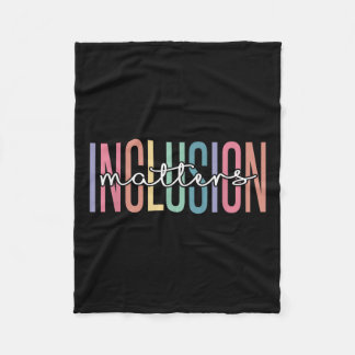 Lärare för speciell utbildning Lärare Inclusi Fleecefilt