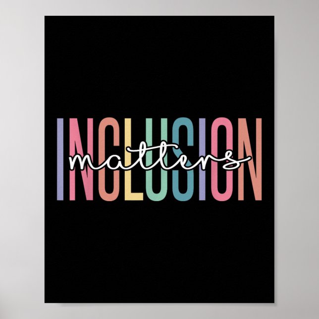 Lärare för speciell utbildning Lärare Inclusi Poster (Framsidan)