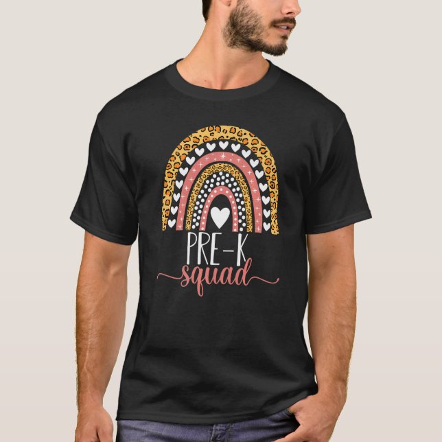 Lärare före Kindergarten på torget T Shirt (Framsida)
