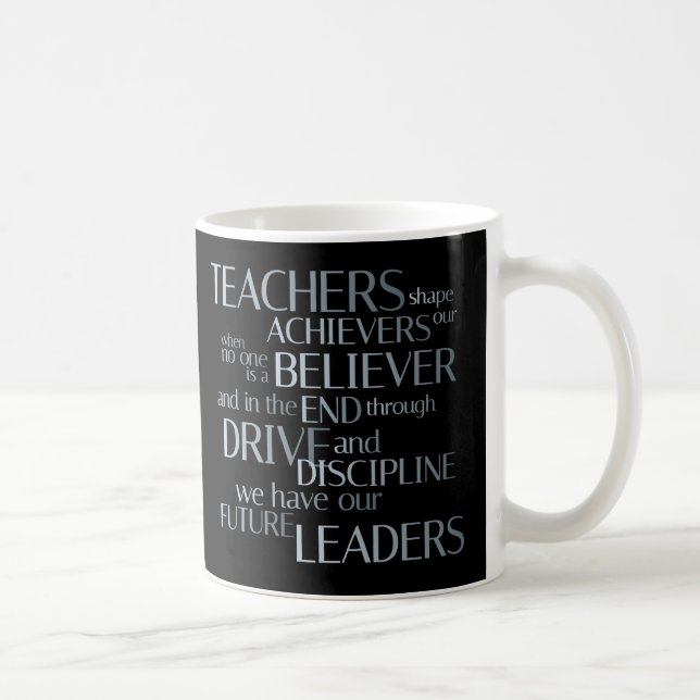 Lärare formar achievers kaffemugg (Höger)