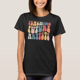 Lärare framtida konstlärare Back to school Tea T Shirt