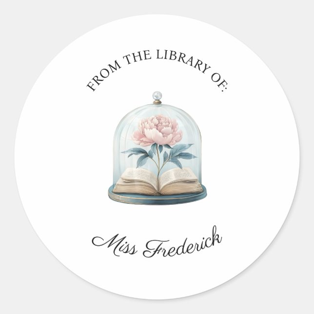 Lärare från Bibliotek på etiketter (Framsida)