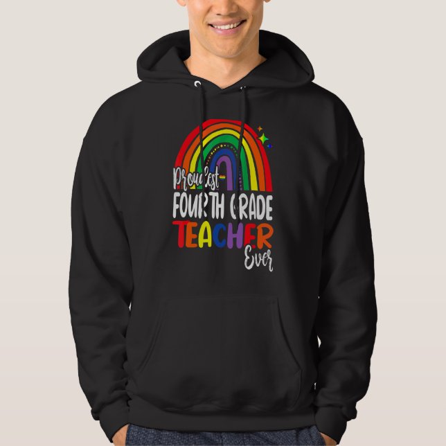 Lärare från fjärde Klass har jag lovat att göra de Hoodie (Framsida)