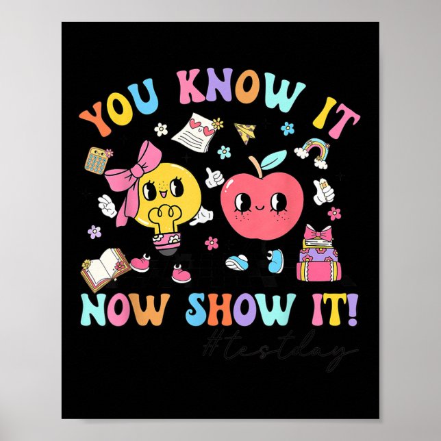 Lärare från Groovy-testdagen sa att du vet det nu. Poster (Framsidan)