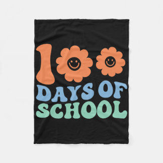 Lärare från Retro Groovy Student under 70-årsålder Fleecefilt