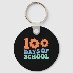 Lärare från Retro Groovy Student under 70-årsålder Nyckelring