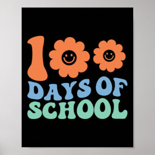 Lärare från Retro Groovy Student under 70-årsålder Poster