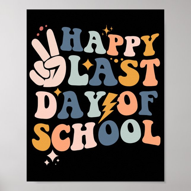 Lärare från skolbarn i Student Studenten Poster (Framsidan)