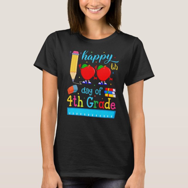 Lärare från Student vid Klass, 100:e Scho-dagen, 1 T Shirt (Framsida)