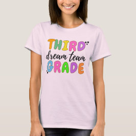 Lärare från tredje Klass, Back to school, lärartea T Shirt