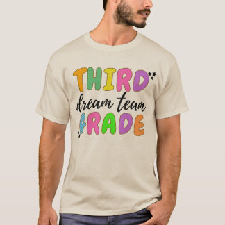 Lärare från tredje Klass, Back to school, lärartea T Shirt