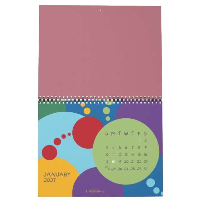 Lärare från tredje Klass, lärardagen Avery Mini Bi Kalender (Jan 2027)